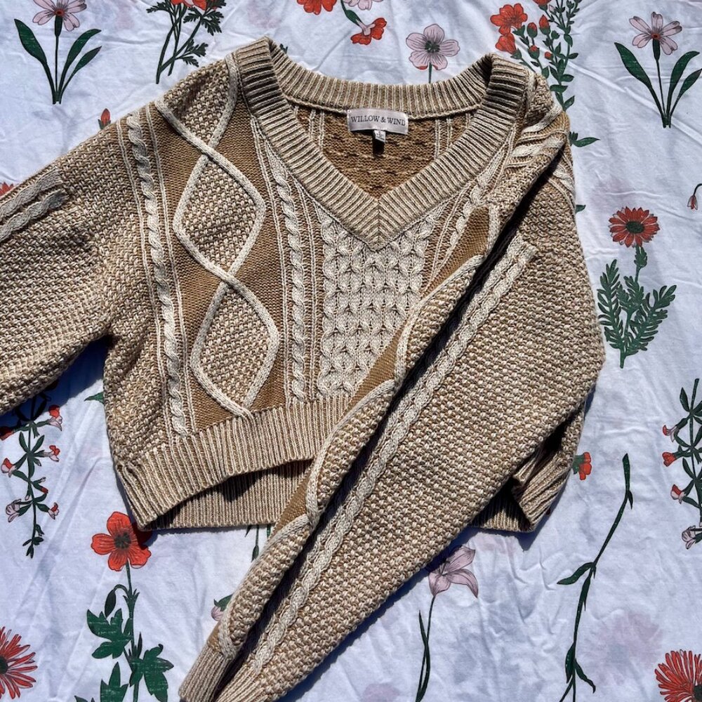 Crop Knit Sweater